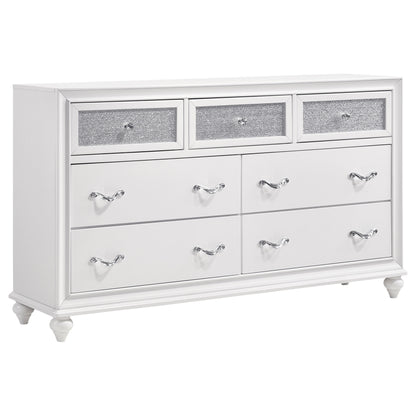 Barzini 4-piece Bedroom Set White