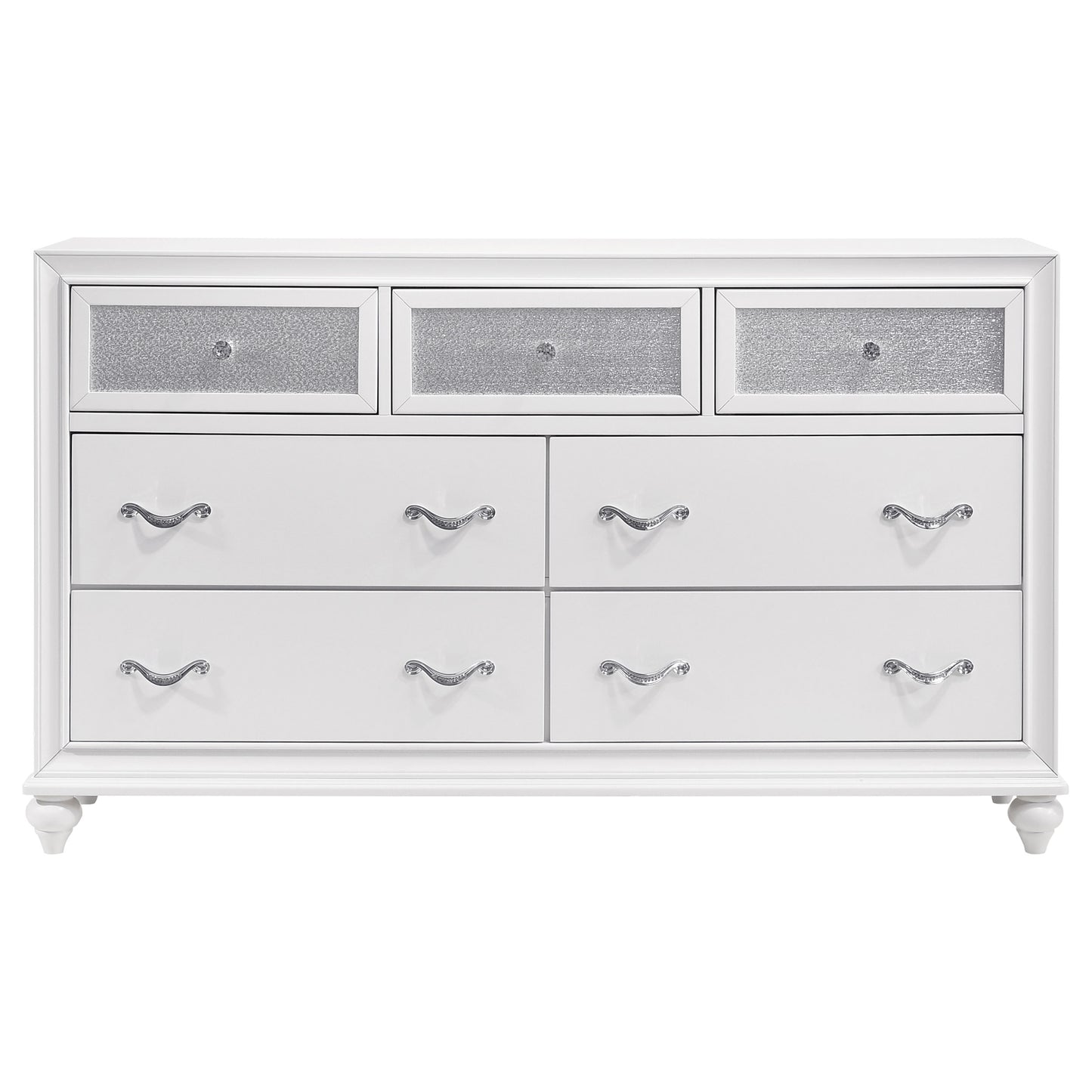 Barzini 4-piece Bedroom Set White