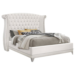Barzini Upholstered Wingback Bed ‚Äì Black