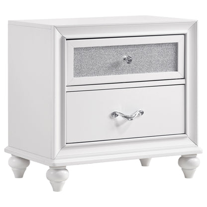Barzini 4-piece Bedroom Set White