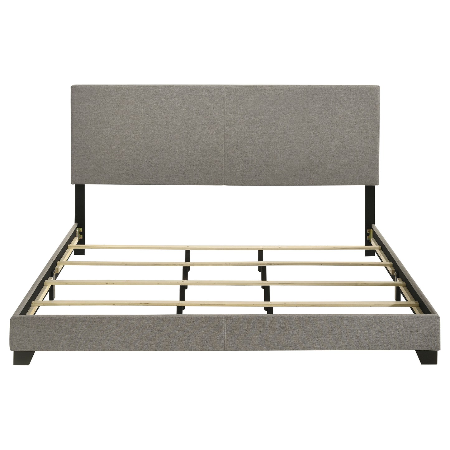 Dorian Fabric Upholstered Panel Bed Taupe