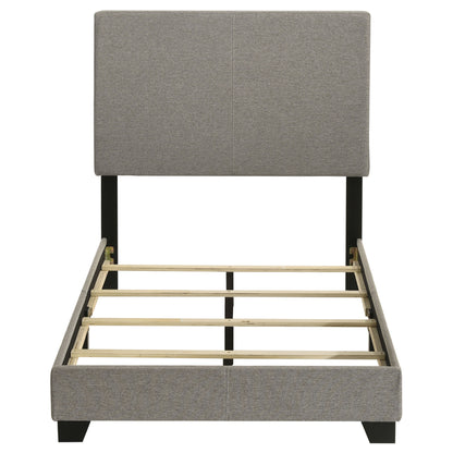 Dorian Fabric Upholstered Panel Bed Taupe