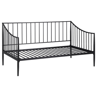 Newbury Metal Daybed Bed Frame Matte Black