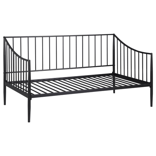 Newbury Metal Daybed Bed Frame Matte Black