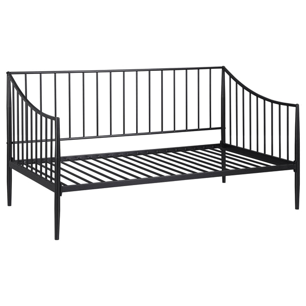Newbury Metal Daybed Bed Frame Matte Black