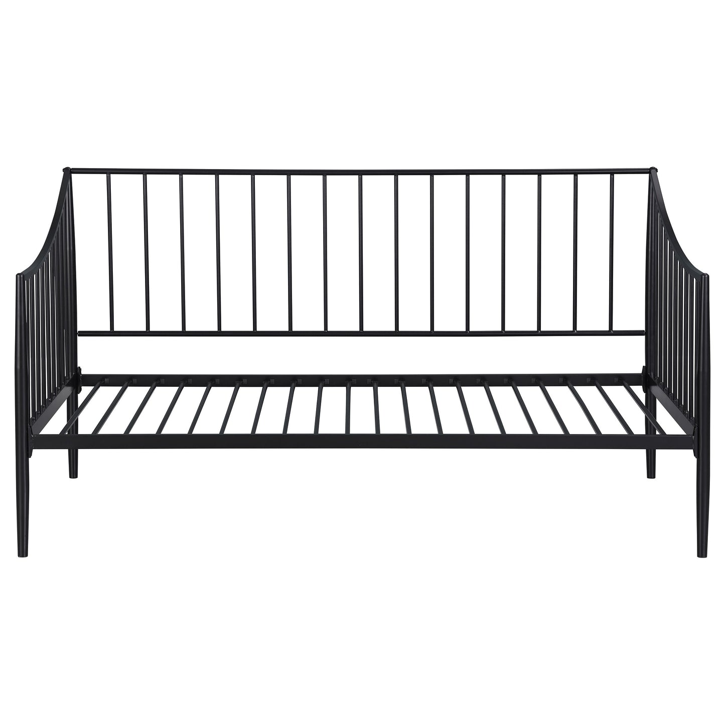 Newbury Metal Daybed Bed Frame Matte Black