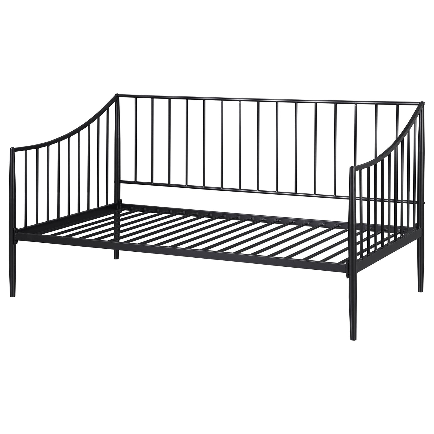 Newbury Metal Daybed Bed Frame Matte Black