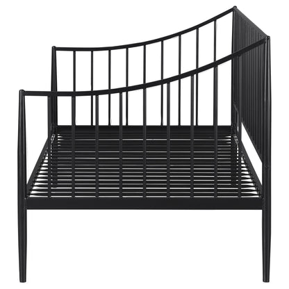 Newbury Metal Daybed Bed Frame Matte Black