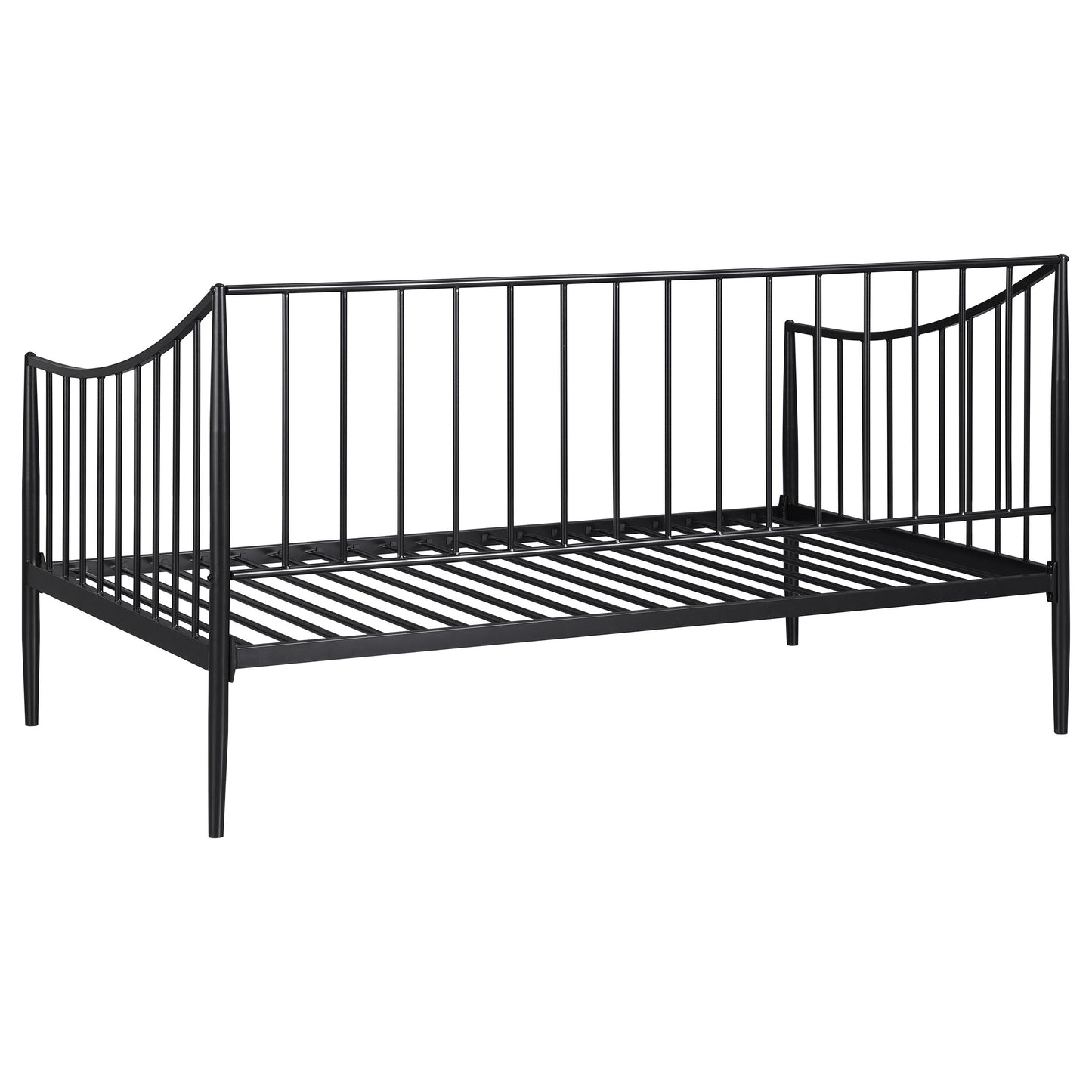 Newbury Metal Daybed Bed Frame Matte Black