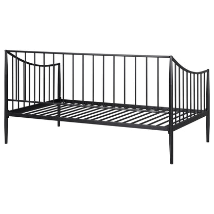 Newbury Metal Daybed Bed Frame Matte Black