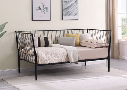 Richland Metal Daybed Bed Frame Matte Black