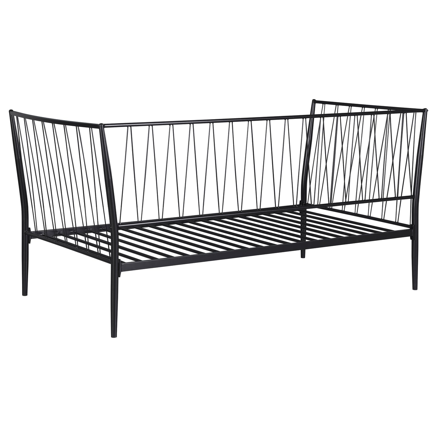 Richland Metal Daybed Bed Frame Matte Black