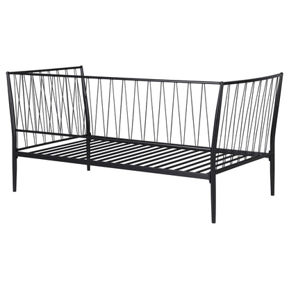 Richland Metal Daybed Bed Frame Matte Black
