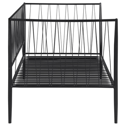 Richland Metal Daybed Bed Frame Matte Black