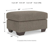 Triston-Peaks Ottoman