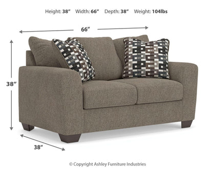 Triston-Peaks Loveseat