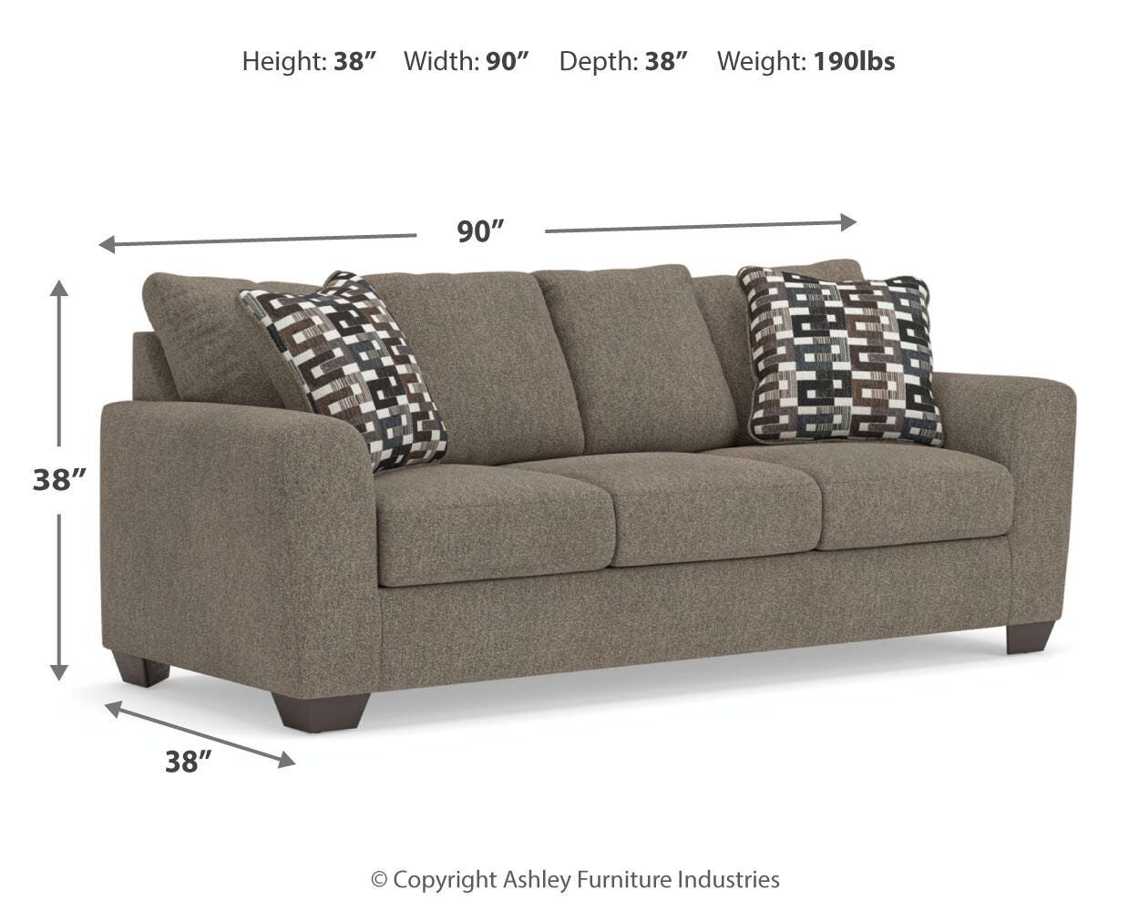Triston-Peaks Queen Sofa Sleeper