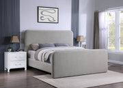 Cama tapizada Wren gris