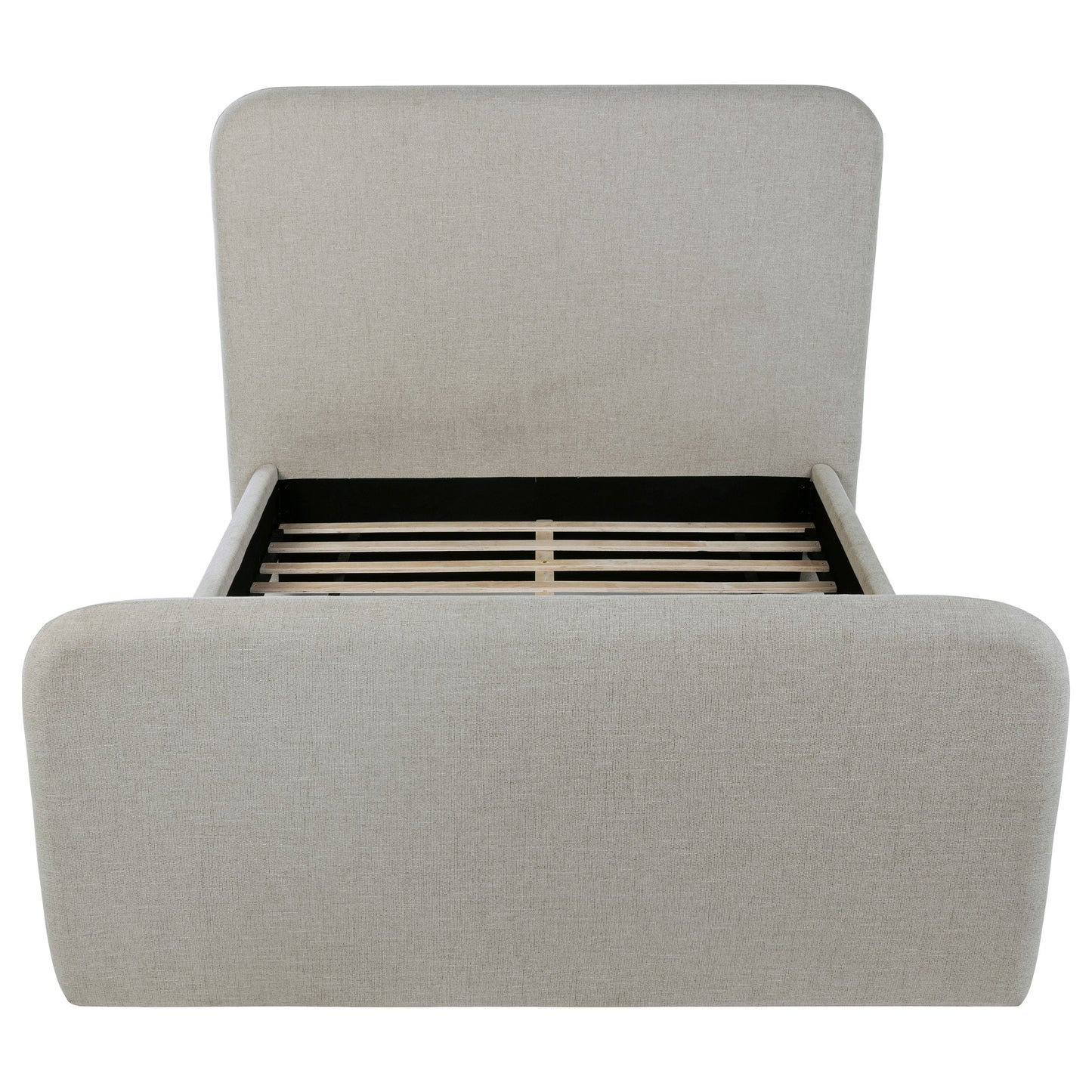 Cama tapizada Wren gris