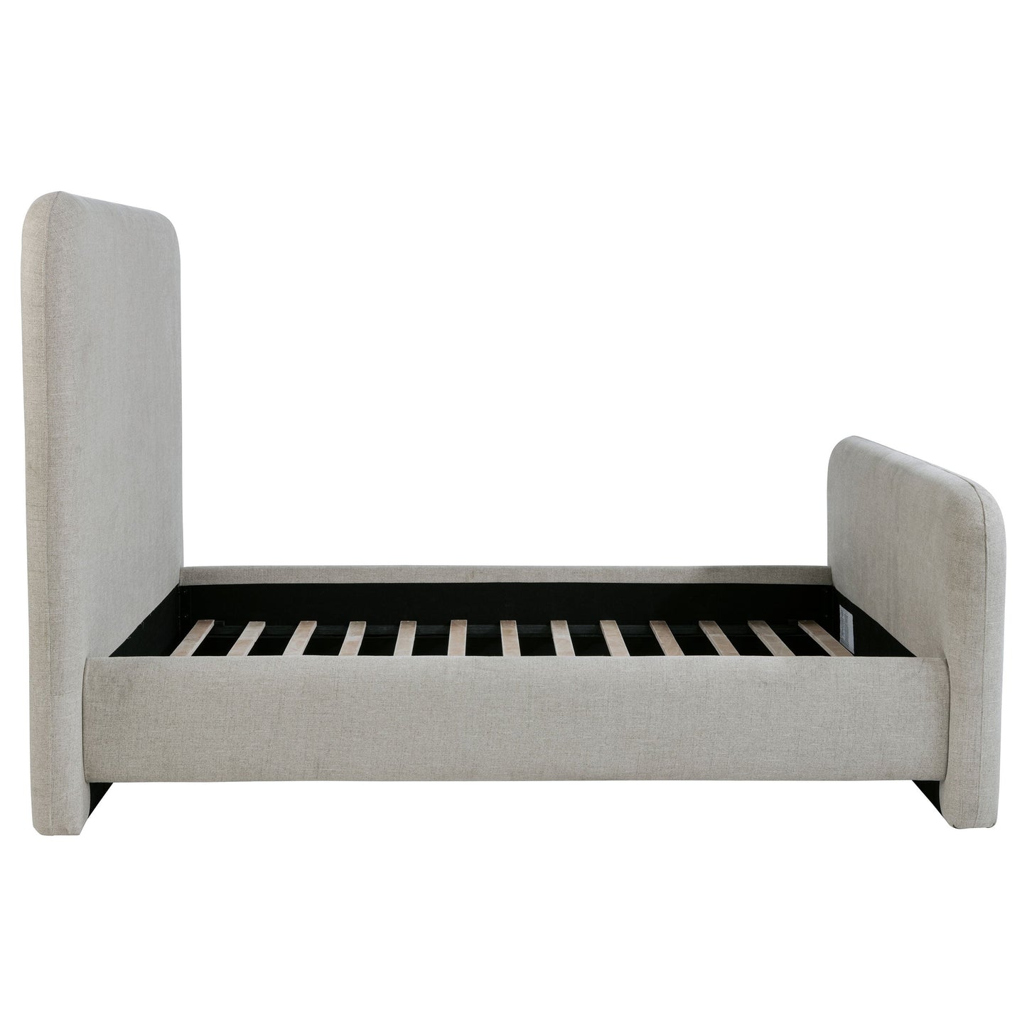 Cama tapizada Wren gris