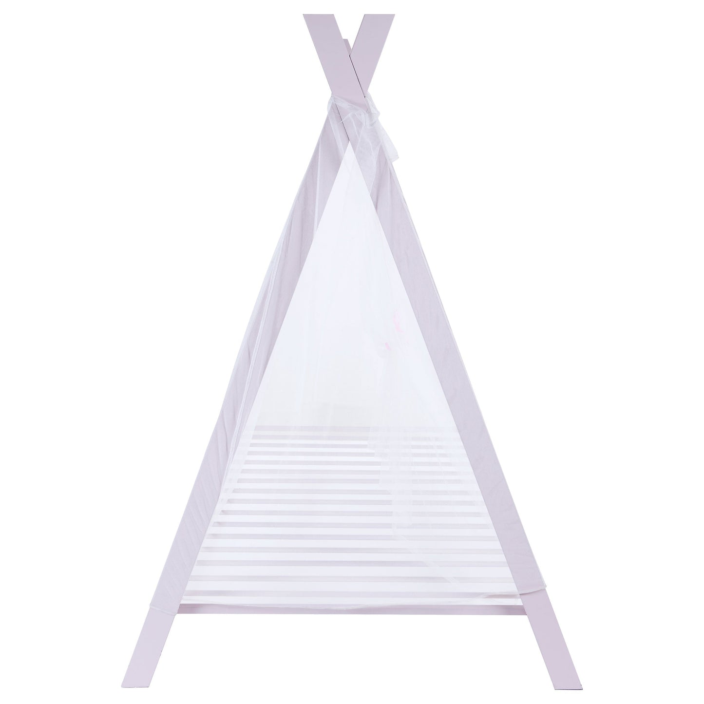 Fultonville Metal Tent Bed Pink