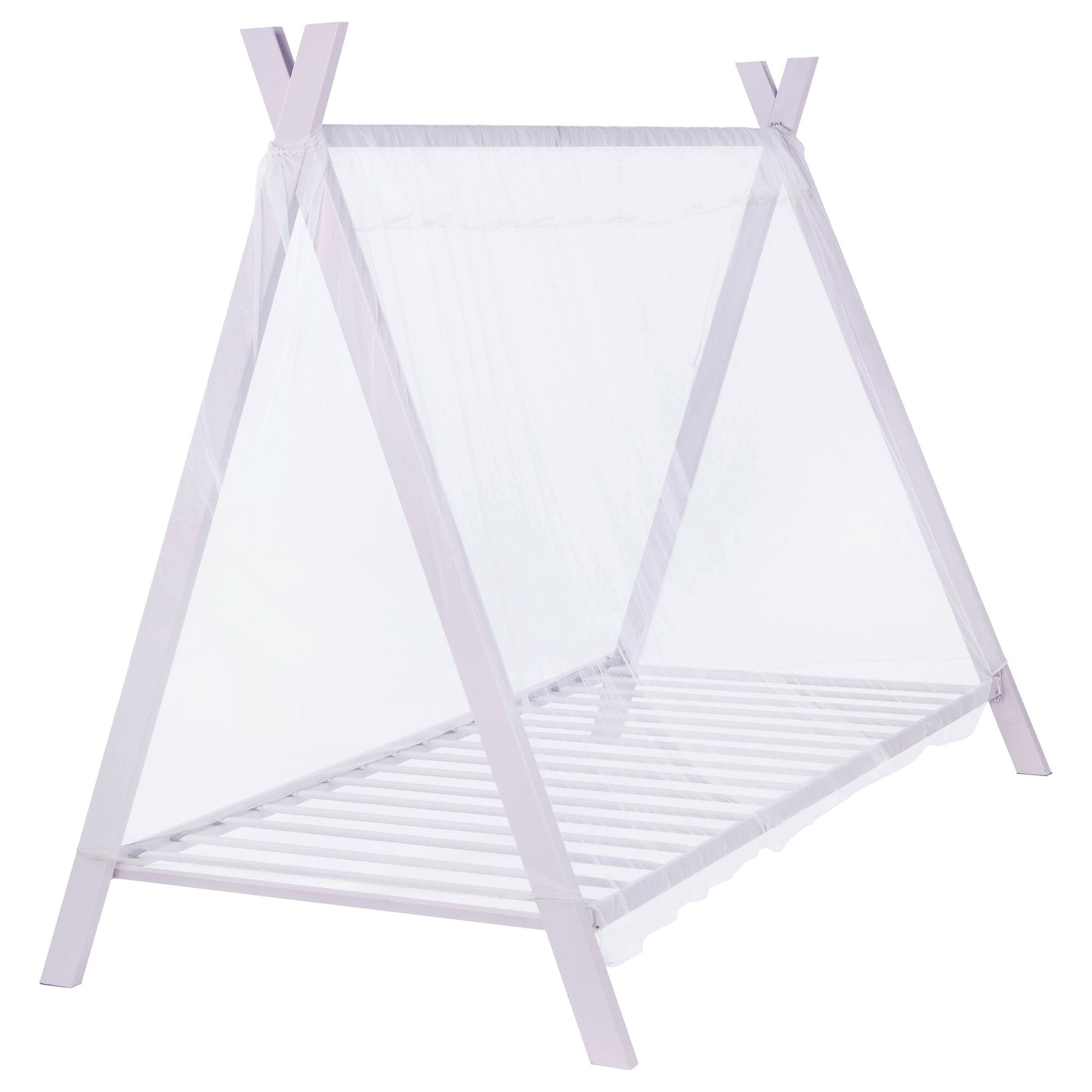 Fultonville Metal Tent Bed Pink