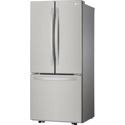  LG 30-inch, 21 cu.ft. Freestanding French 3-Door Refrigerator with Smart Cooling® System LFCS22520S IMAGE 7
