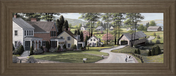 The Covered Bridge By Saunders, B.