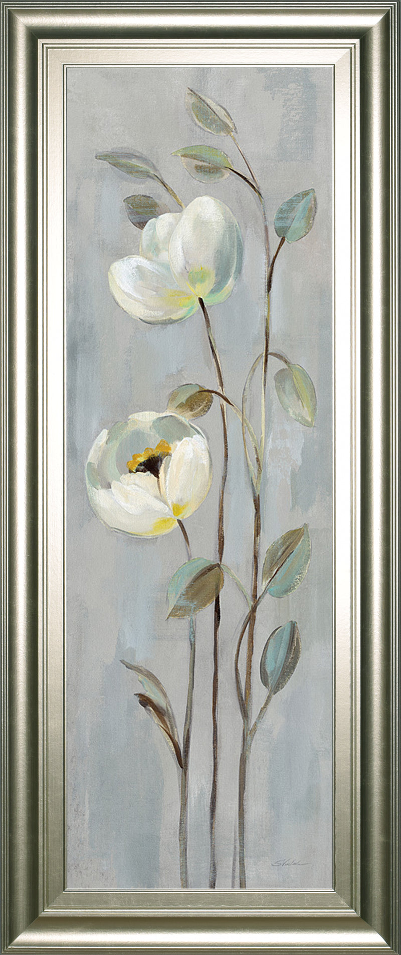 Neutral Branches II On Gray By Silvia Vassileva