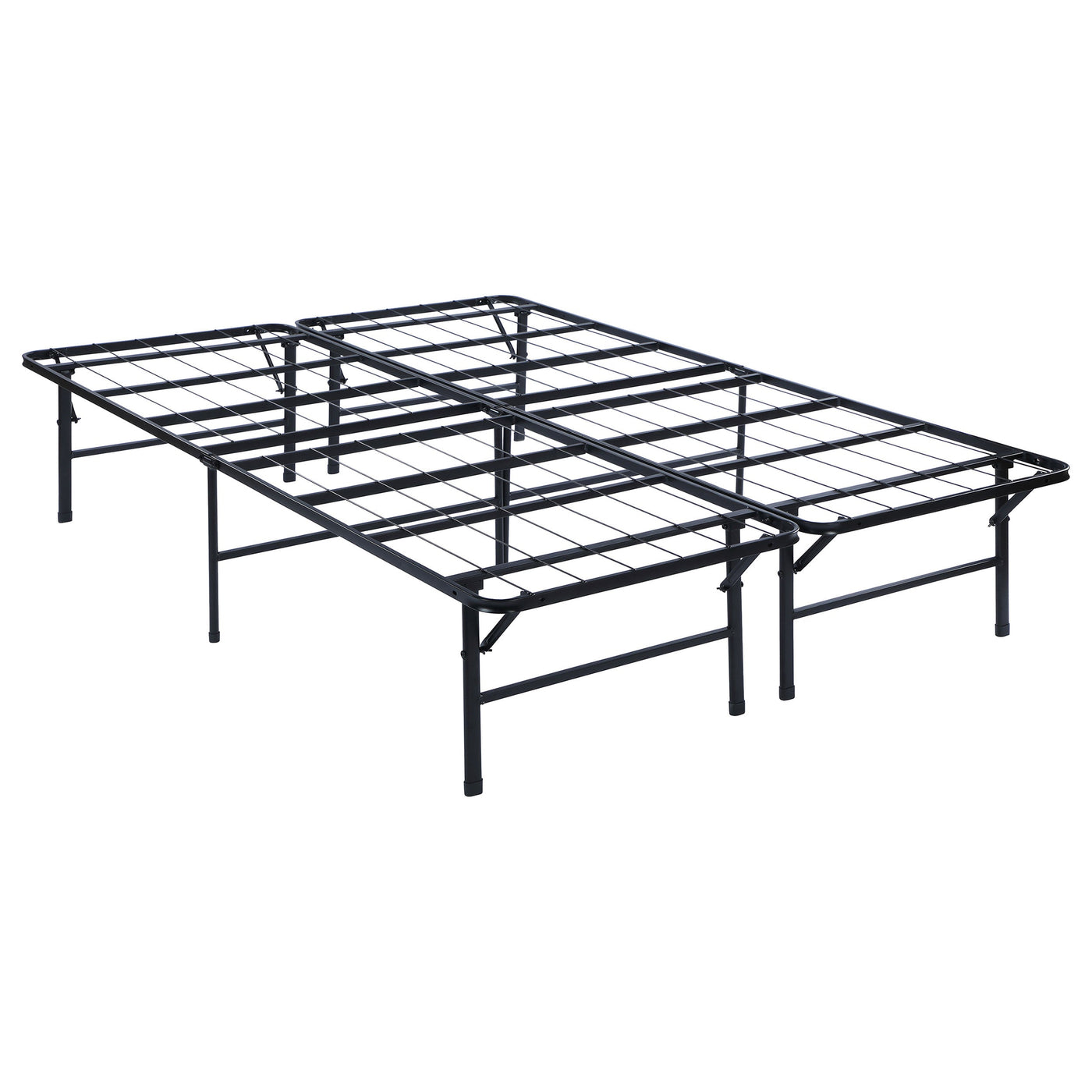 Mabel Metal  Support Platform Bed Black