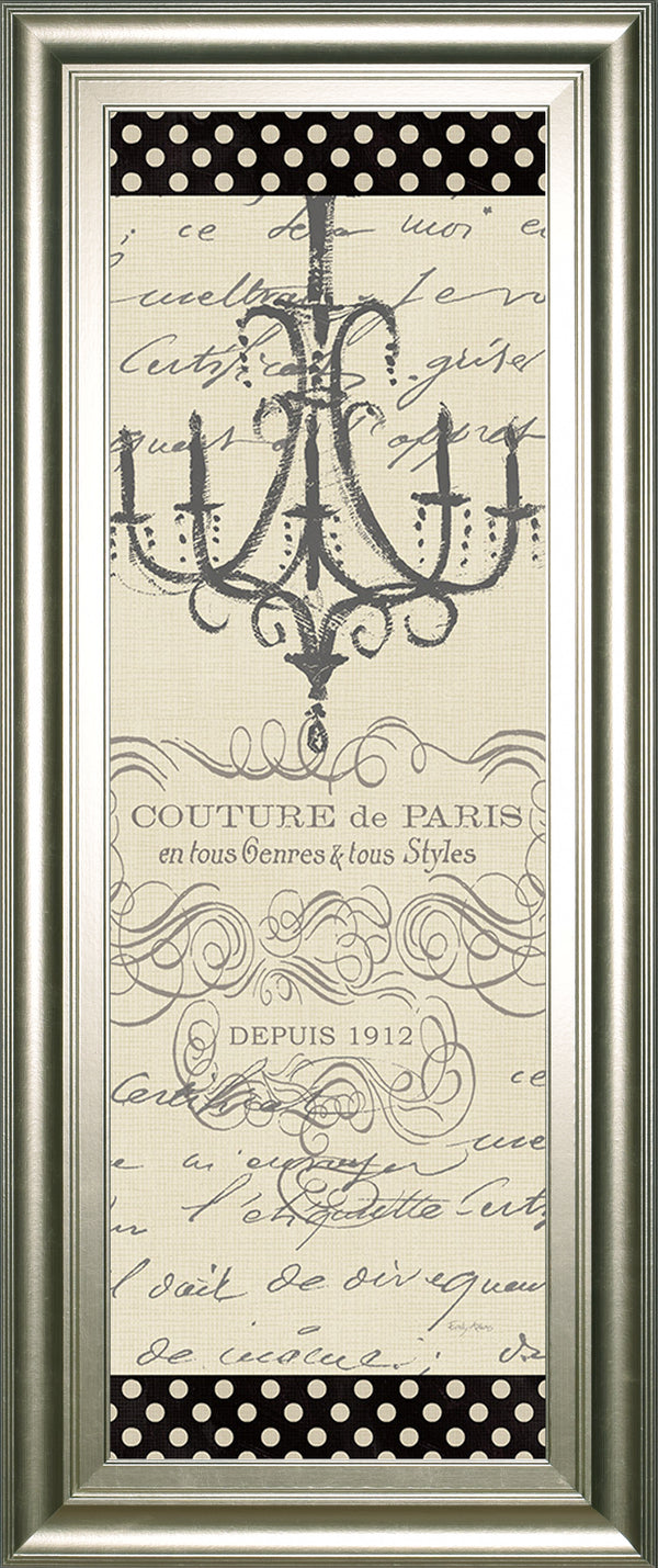 French Courture Panel II By Emily Adams