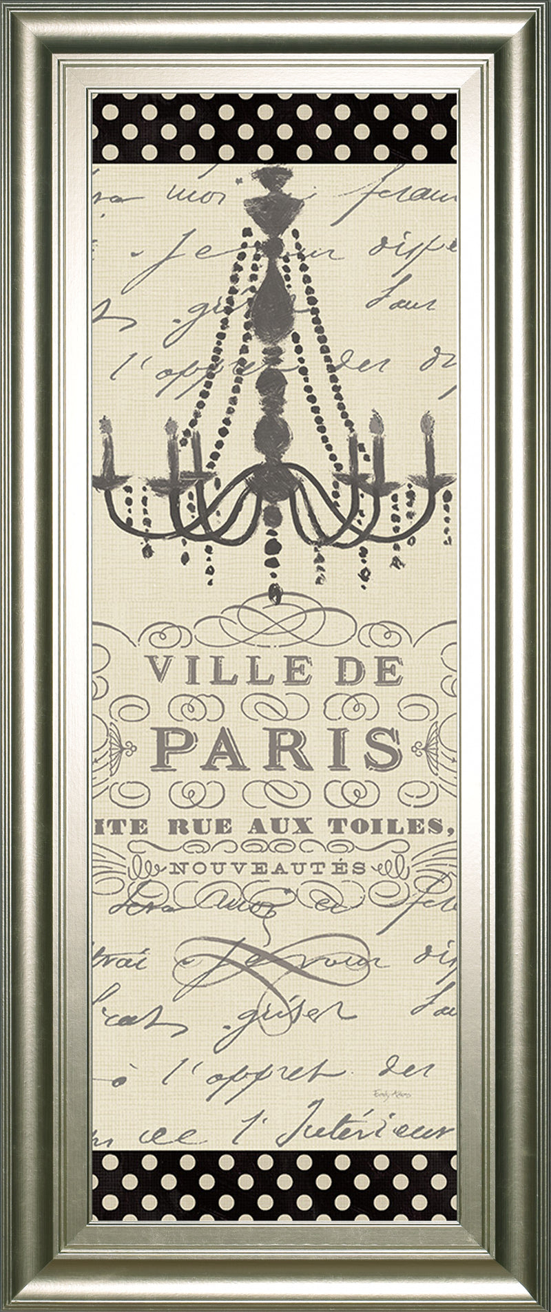French Couture Panel I By Emily Adams