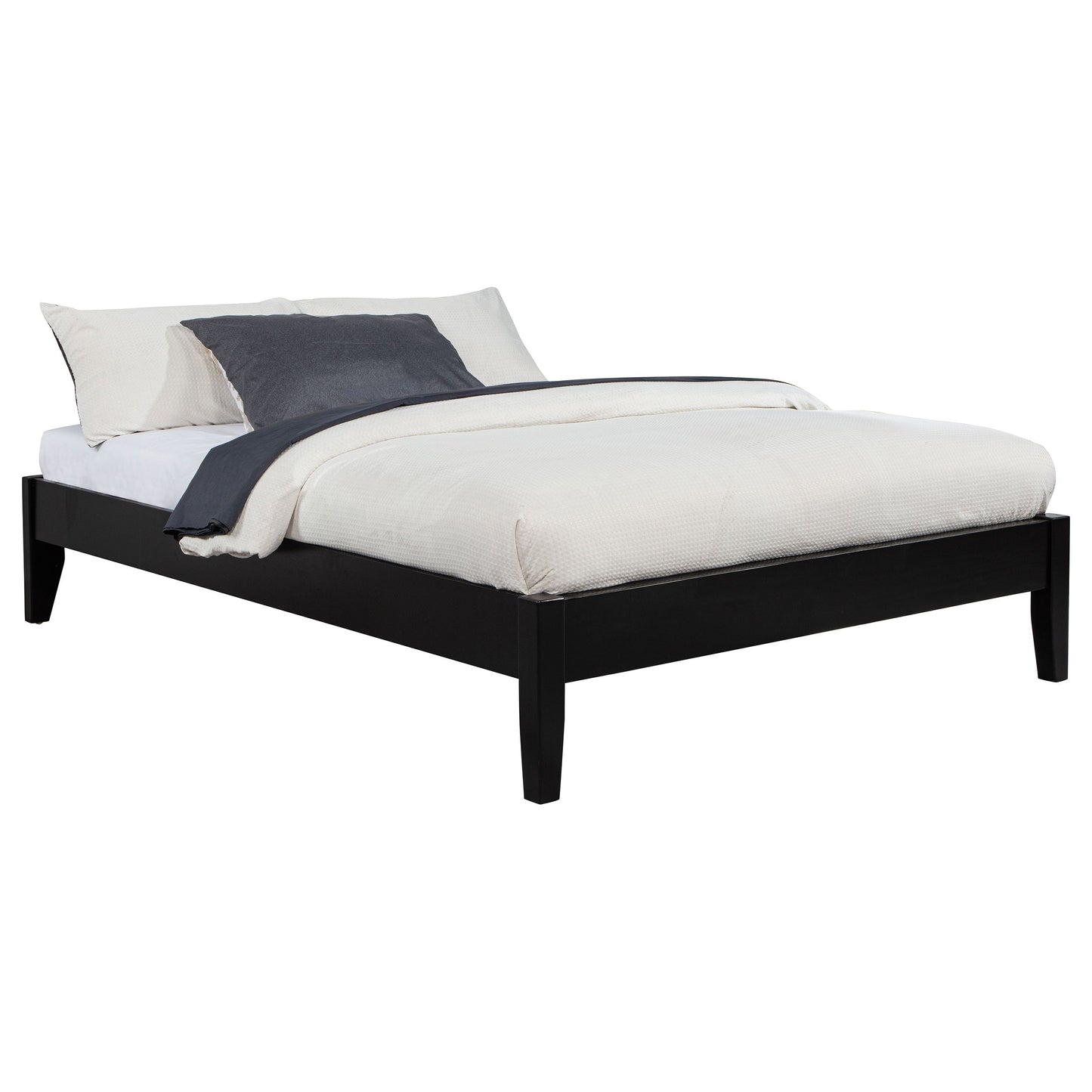 Cama de plataforma universal Hounslow negra