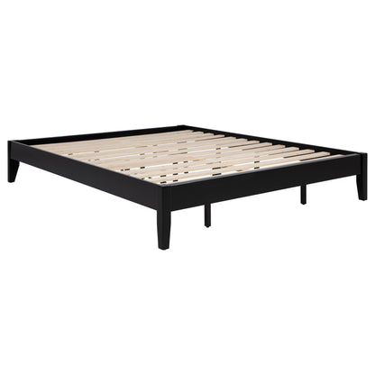 Cama de plataforma universal Hounslow negra
