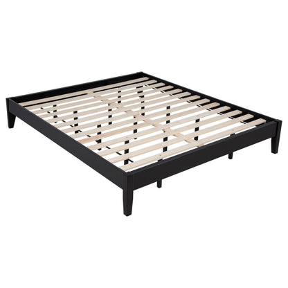 Cama de plataforma universal Hounslow negra
