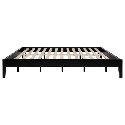 Cama de plataforma universal Hounslow negra
