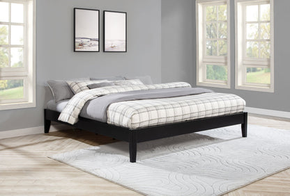Cama de plataforma universal Hounslow negra