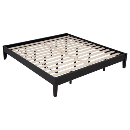 Cama de plataforma universal Hounslow negra