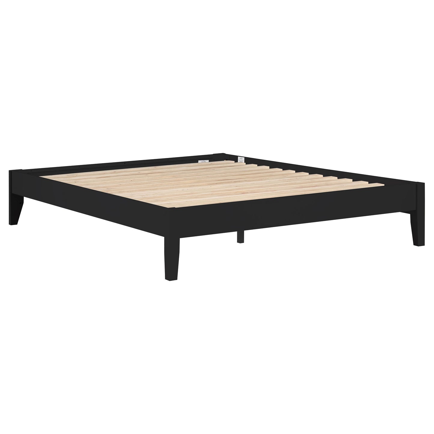 Cama de plataforma universal Hounslow negra