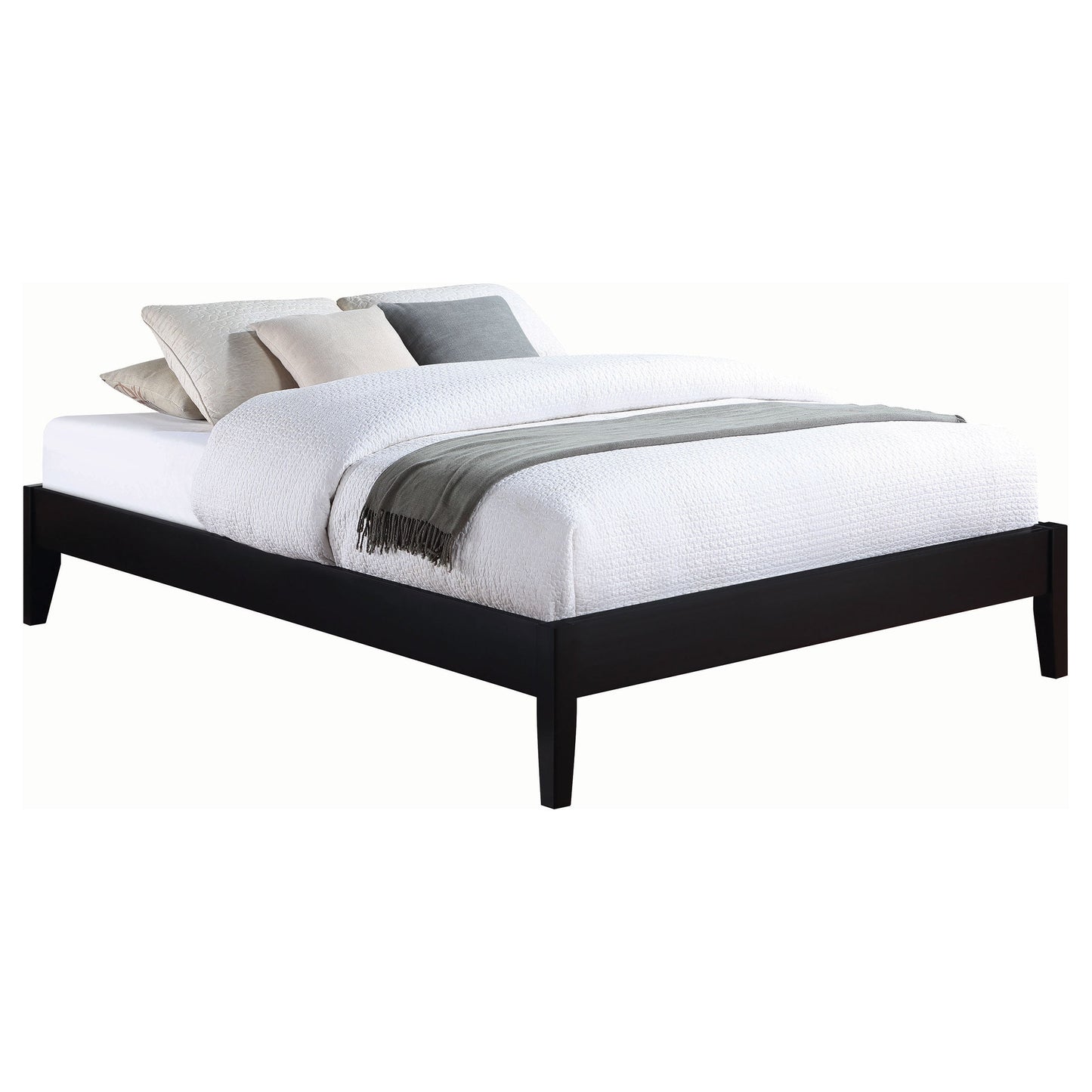 Cama de plataforma universal Hounslow negra