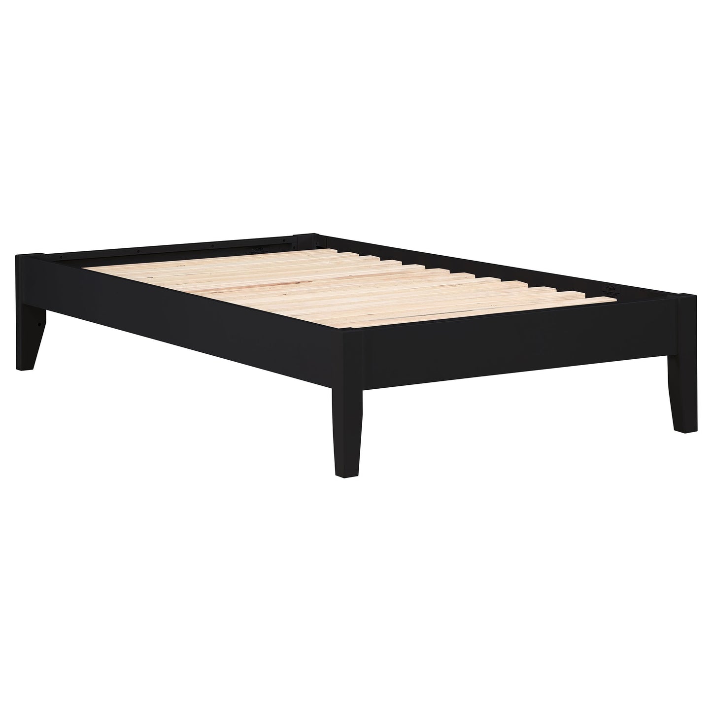 Cama de plataforma universal Hounslow negra