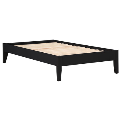 Cama de plataforma universal Hounslow negra