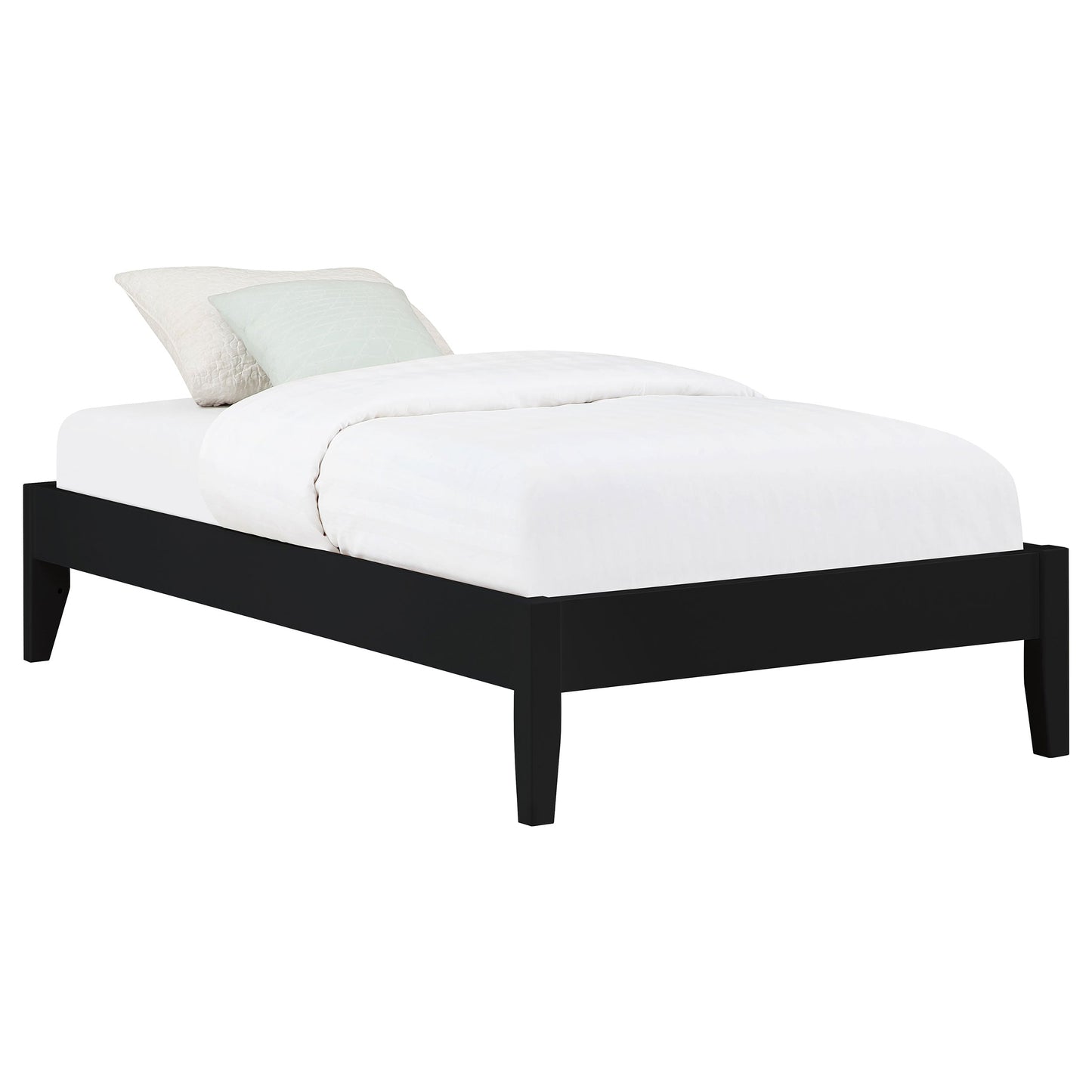 Cama de plataforma universal Hounslow negra