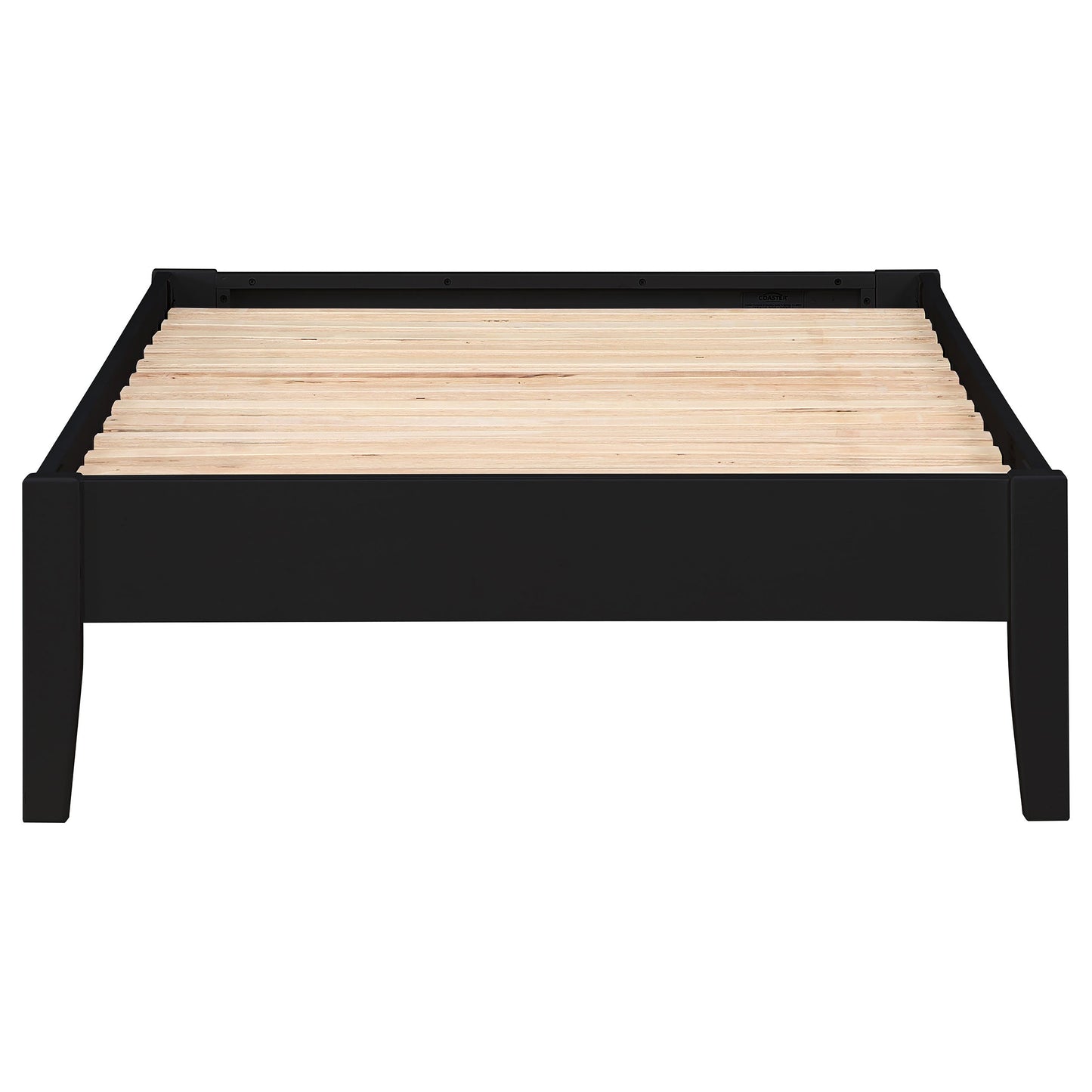 Cama de plataforma universal Hounslow negra