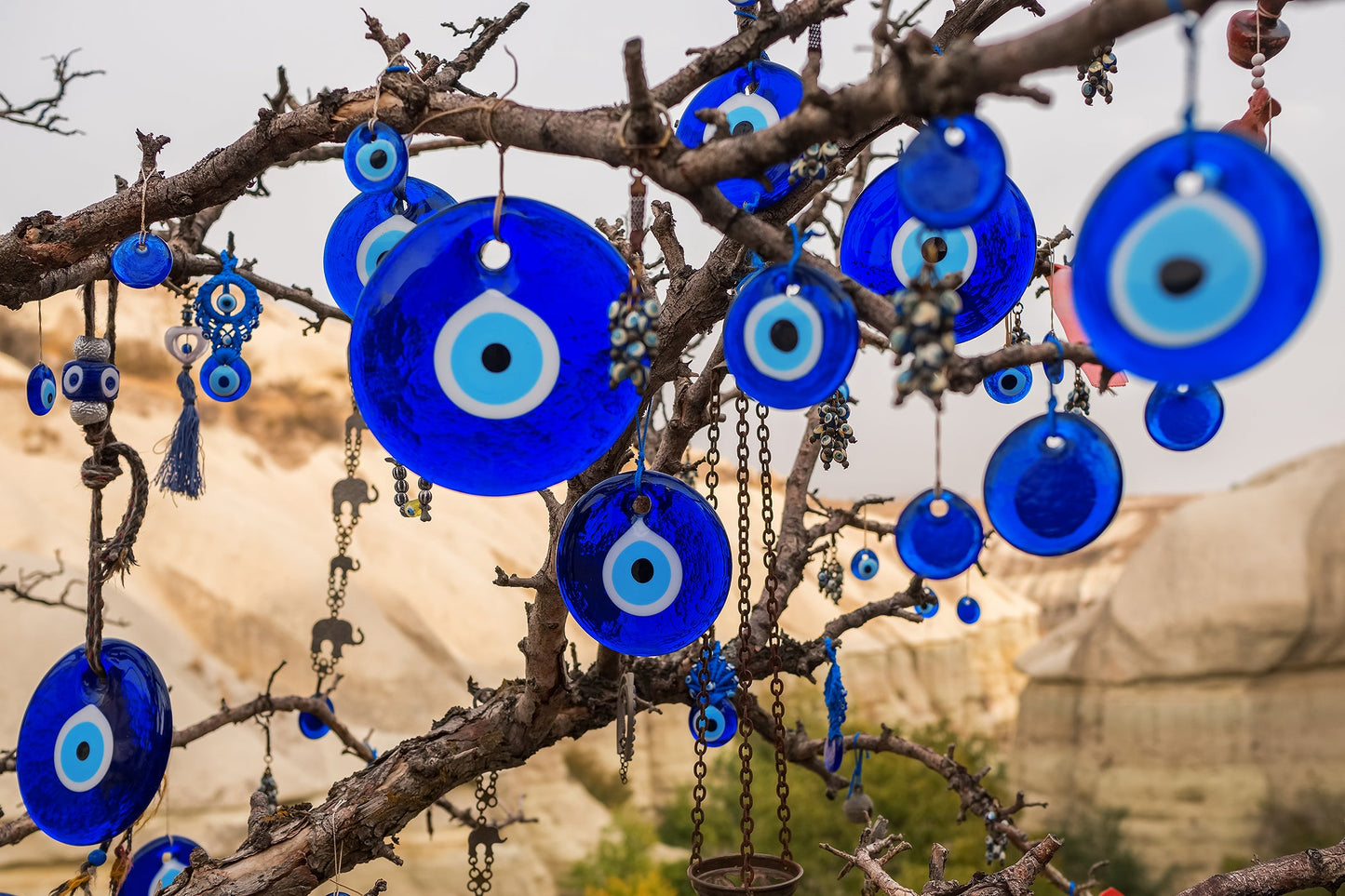 ''Evil Eye Protection'' Tempered Glass
