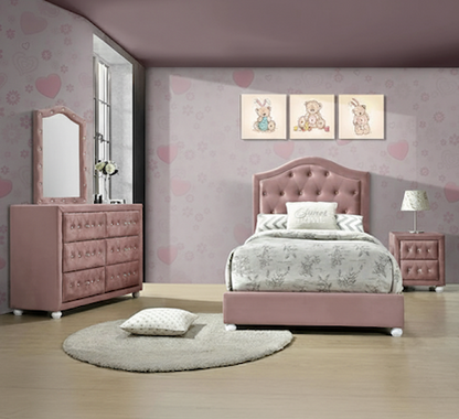 Cabecero de cama arqueado tapizado Reggie