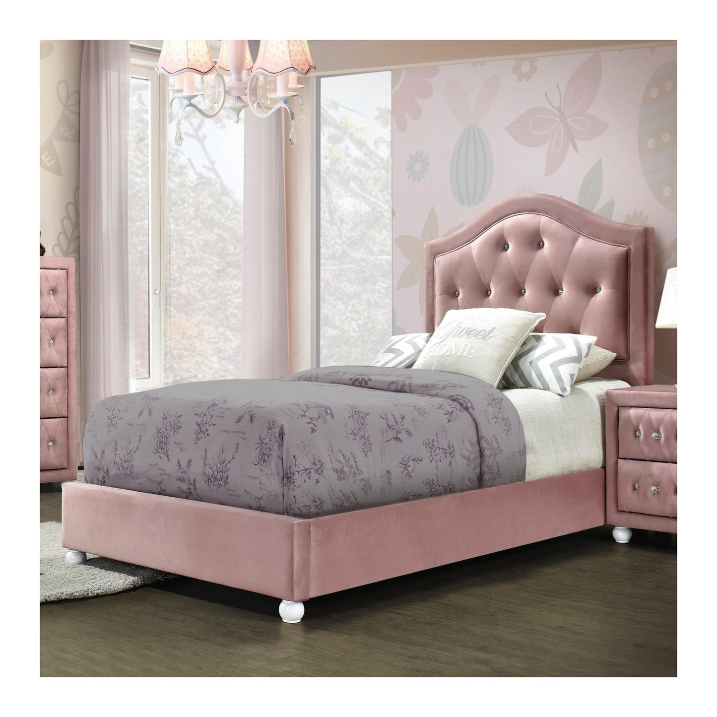 Cabecero de cama arqueado tapizado Reggie