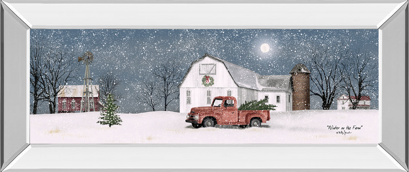 Winter On The Farm By Billy Jacobs
