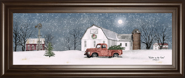 Winter On The Farm By Billy Jacobs