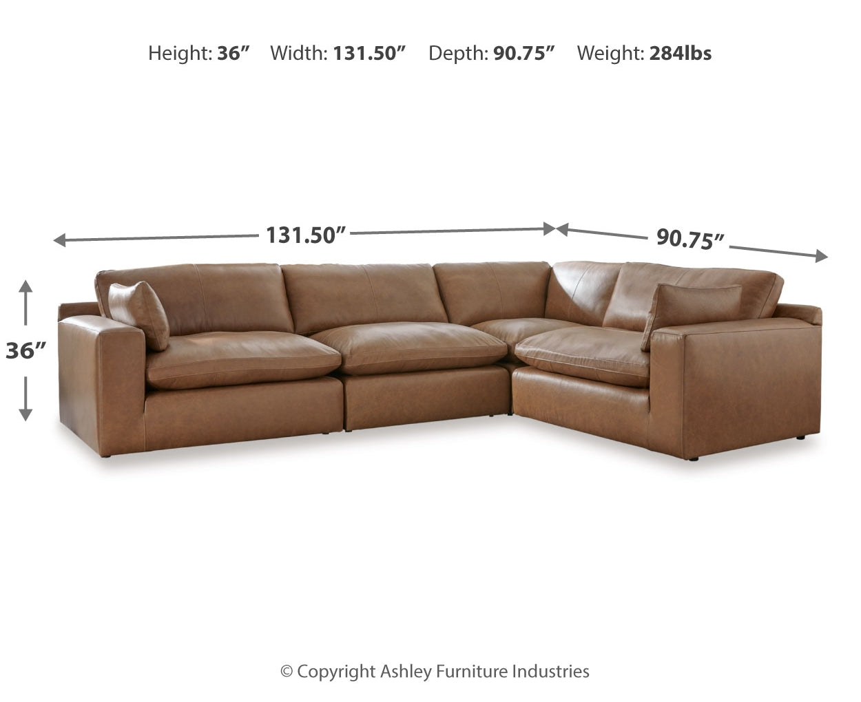 Emilia 4-Piece Sectional